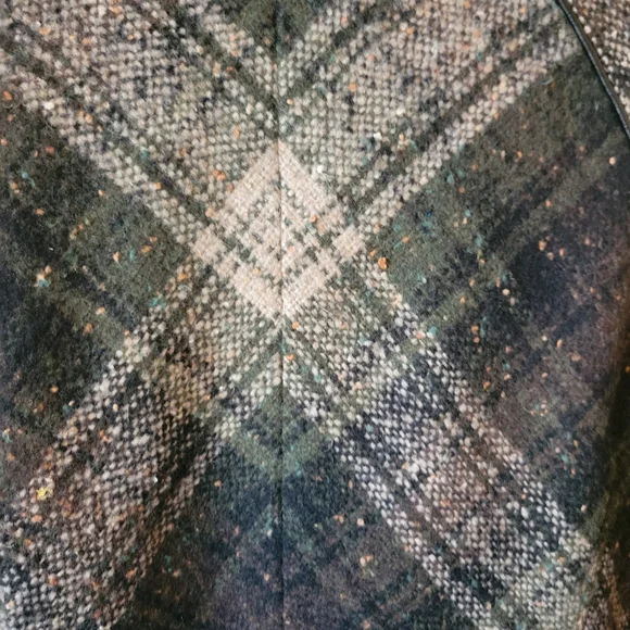 CAbi #611 All Tied Up Plaid Wool Blend Vest, M - Picture 6 of 11